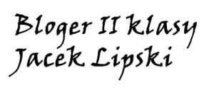 Podpis Jacek Lipski